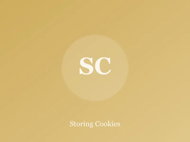 Homemade cookies stored in a glass jar with a slice of bread