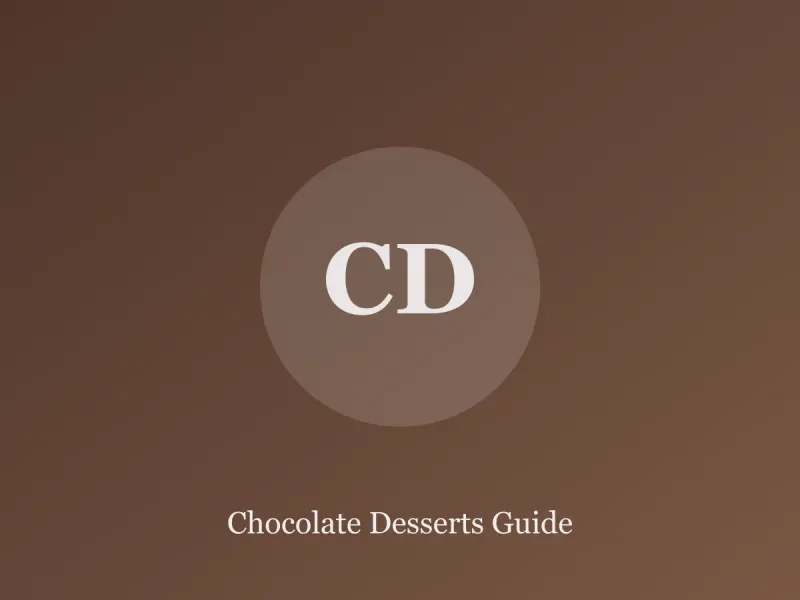 Spread of chocolate desserts including cake, brownies and cookies